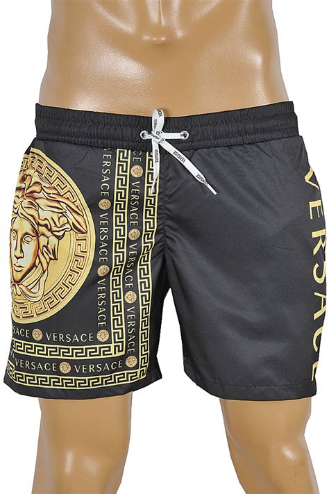 versace men's shorts set.